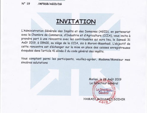Impôts / Des caisses enregistreuses et des questions